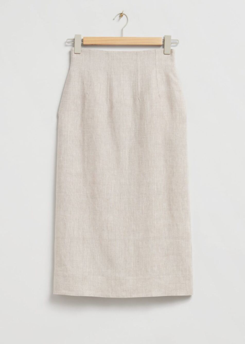 NWT & Other Stories Midi Linen Skirt Size 12
